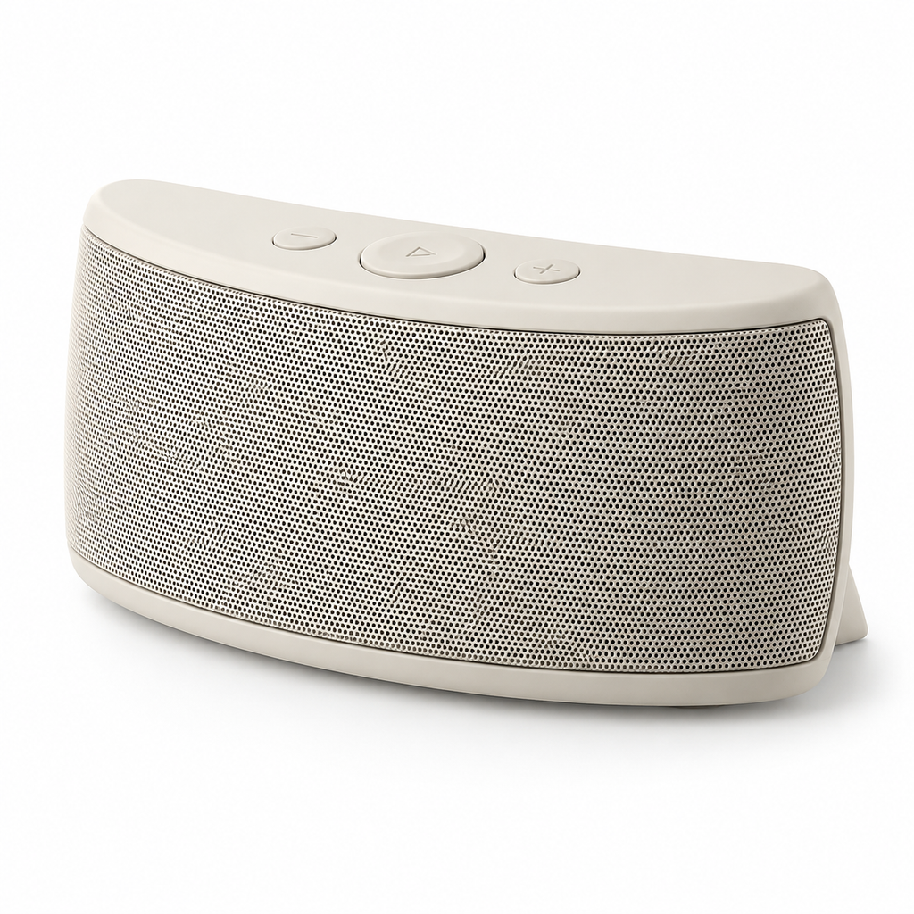 Curved Front Bedside Bluetooth Speaker