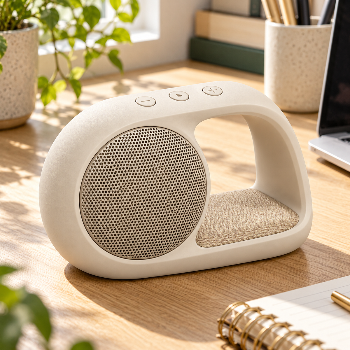 Offset Arch Desktop Bluetooth Speaker