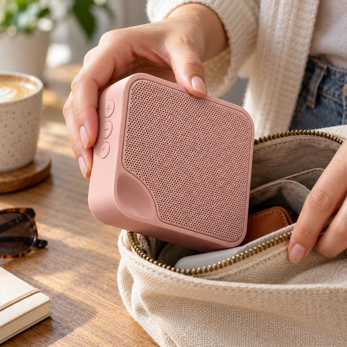 Soft Corner Block Bluetooth Speaker