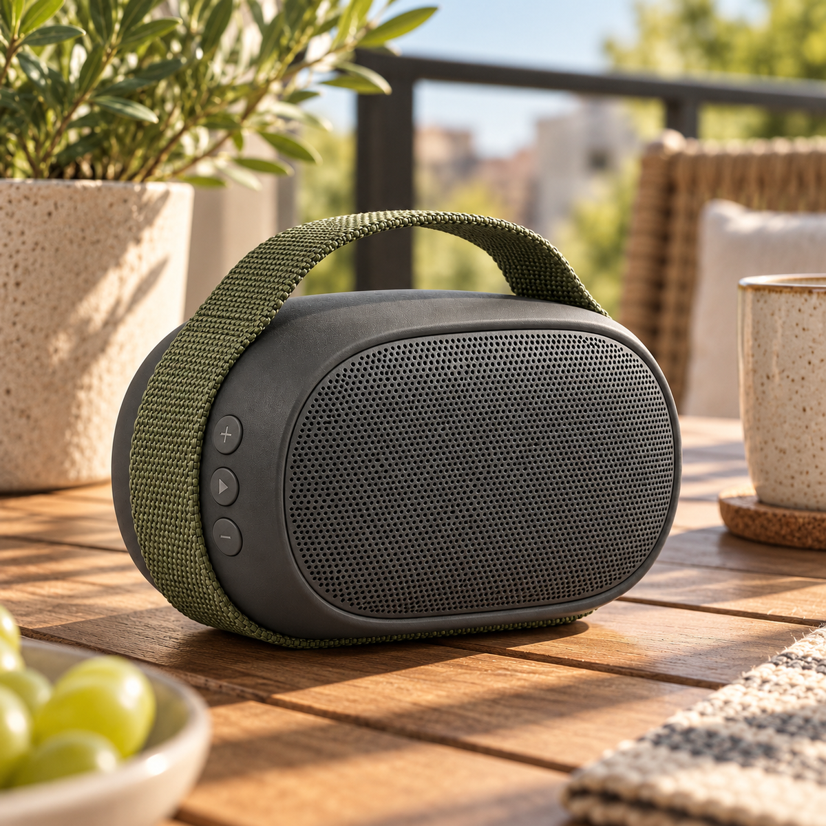 Wrap Strap Carry Bluetooth Speaker
