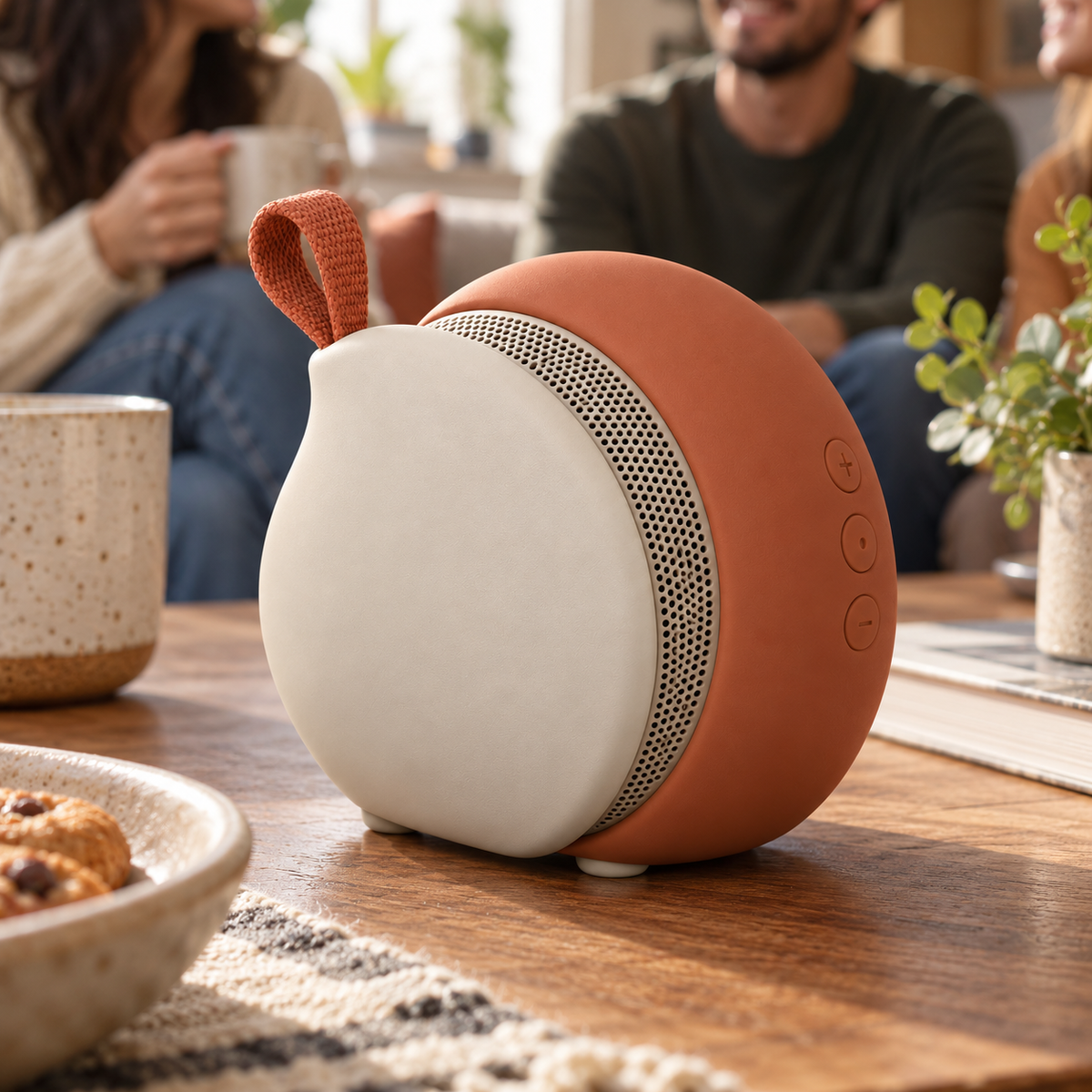 Twin Crescent Portable Bluetooth Speaker