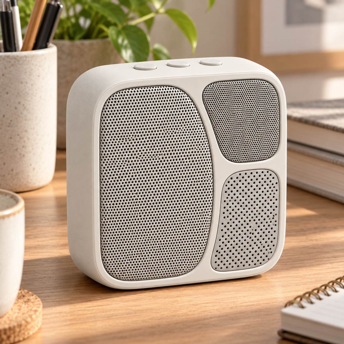 Staggered Grid Bluetooth Speaker