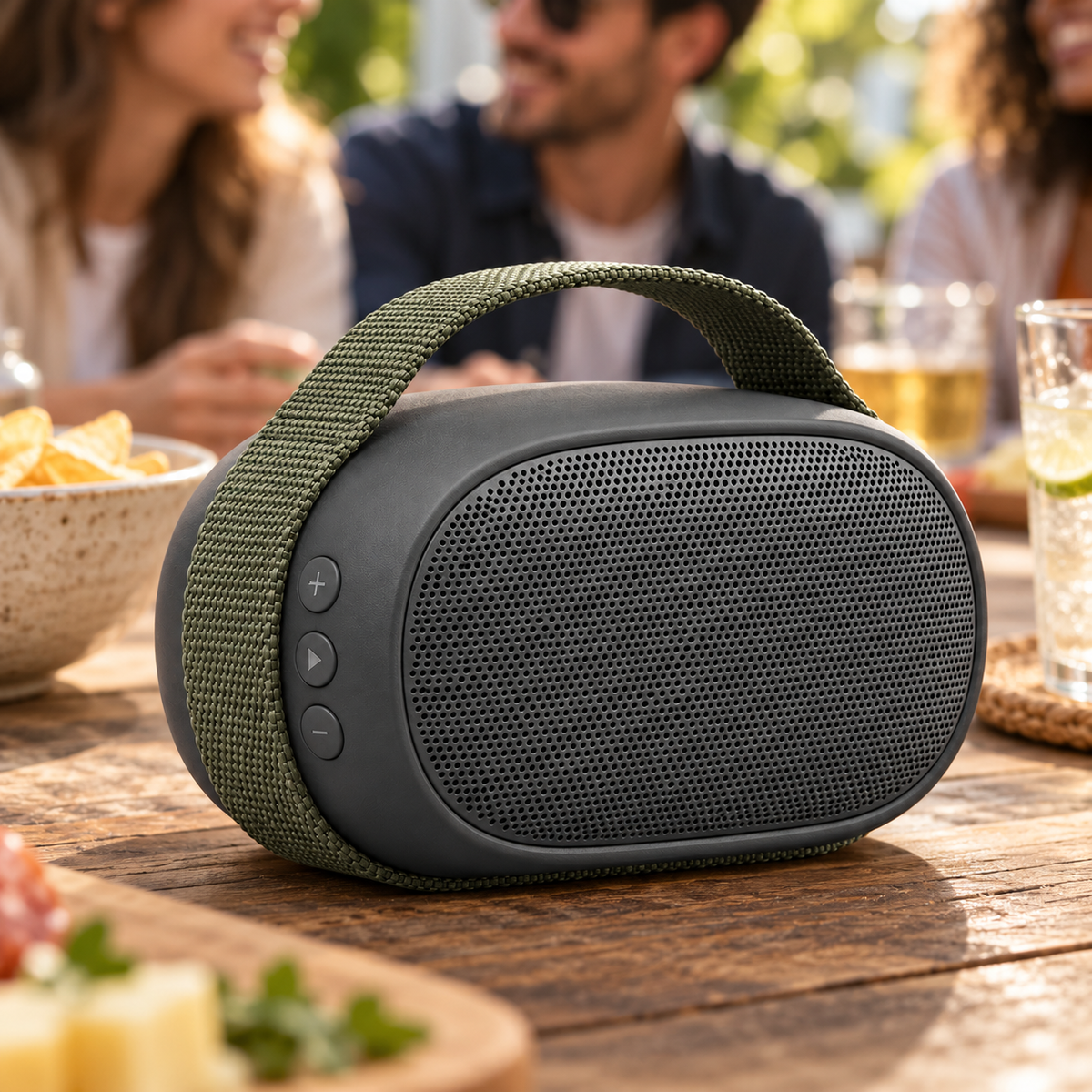 Wrap Strap Carry Bluetooth Speaker