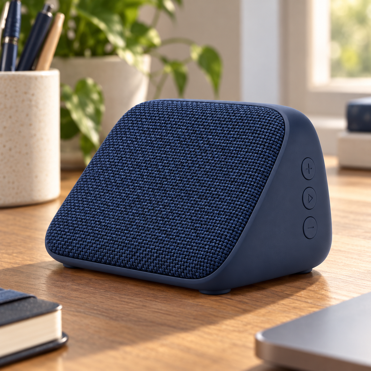 Angled Wedge Fabric Bluetooth Speaker