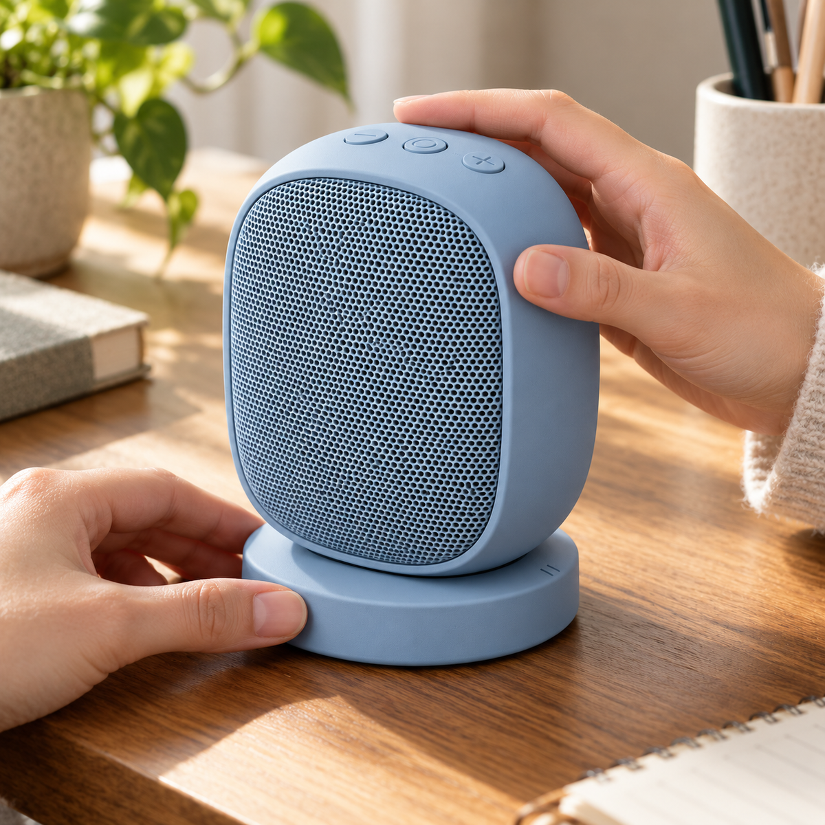 Swivel Base Direction Bluetooth Speaker